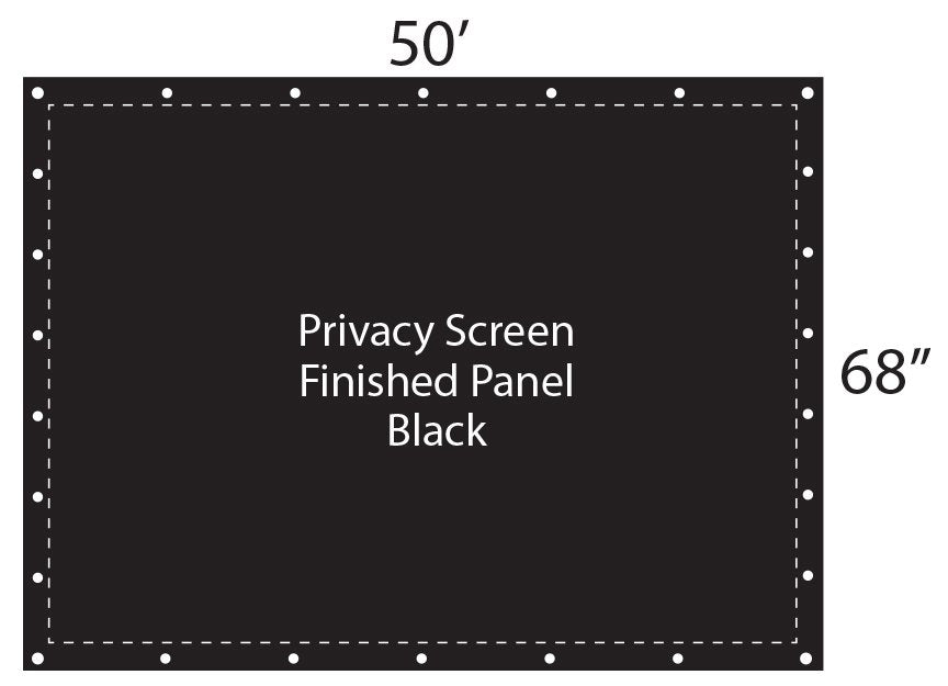 Privacy Screen – Finished Panels