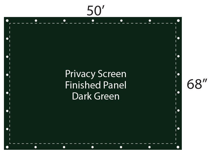 Privacy Screen – Finished Panels