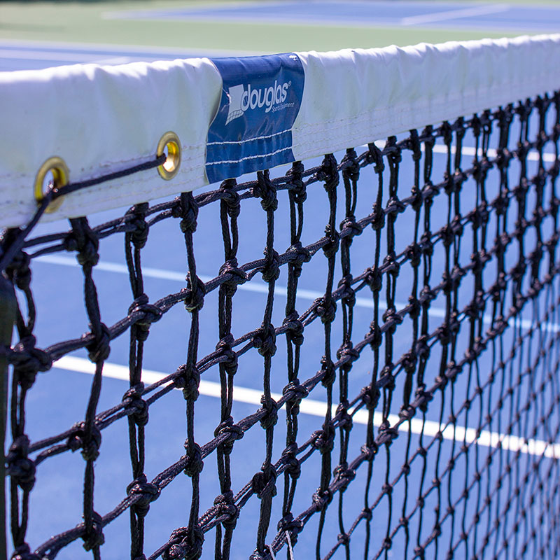 Douglas® TN-36DMT Tennis Net, 3.5mm Double Mesh Tapered