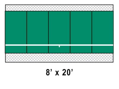 Bakko Backboard, Slimline Flat