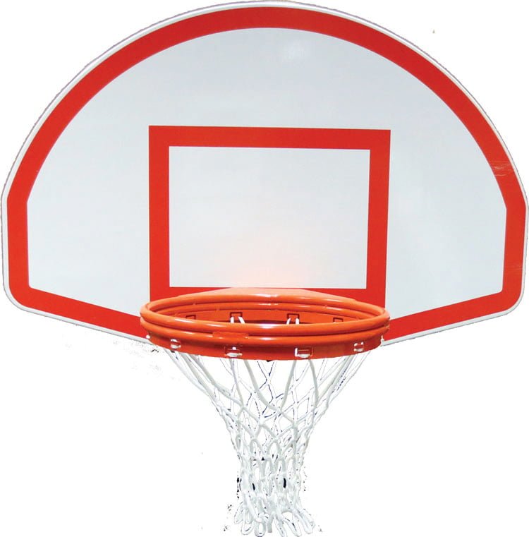 FAL Fan Shaped Aluminum Backboard, 36.5″ x 54″