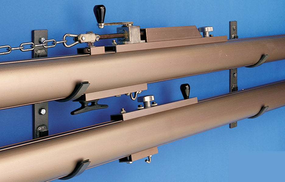 Horizontal Volleyball Upright Storage Bracket