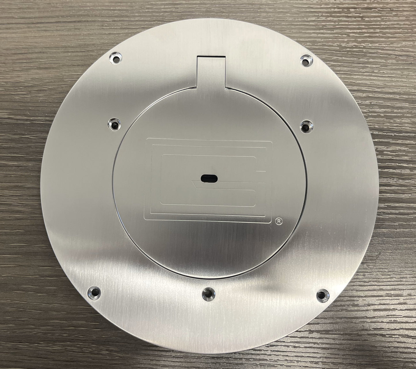 8-5/8" Chrome Cover Plate
