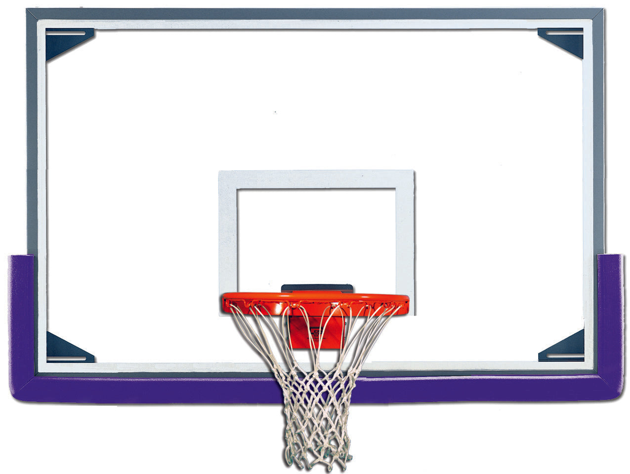 OverSized Aluminum-Framed Glass Basketball Backboard