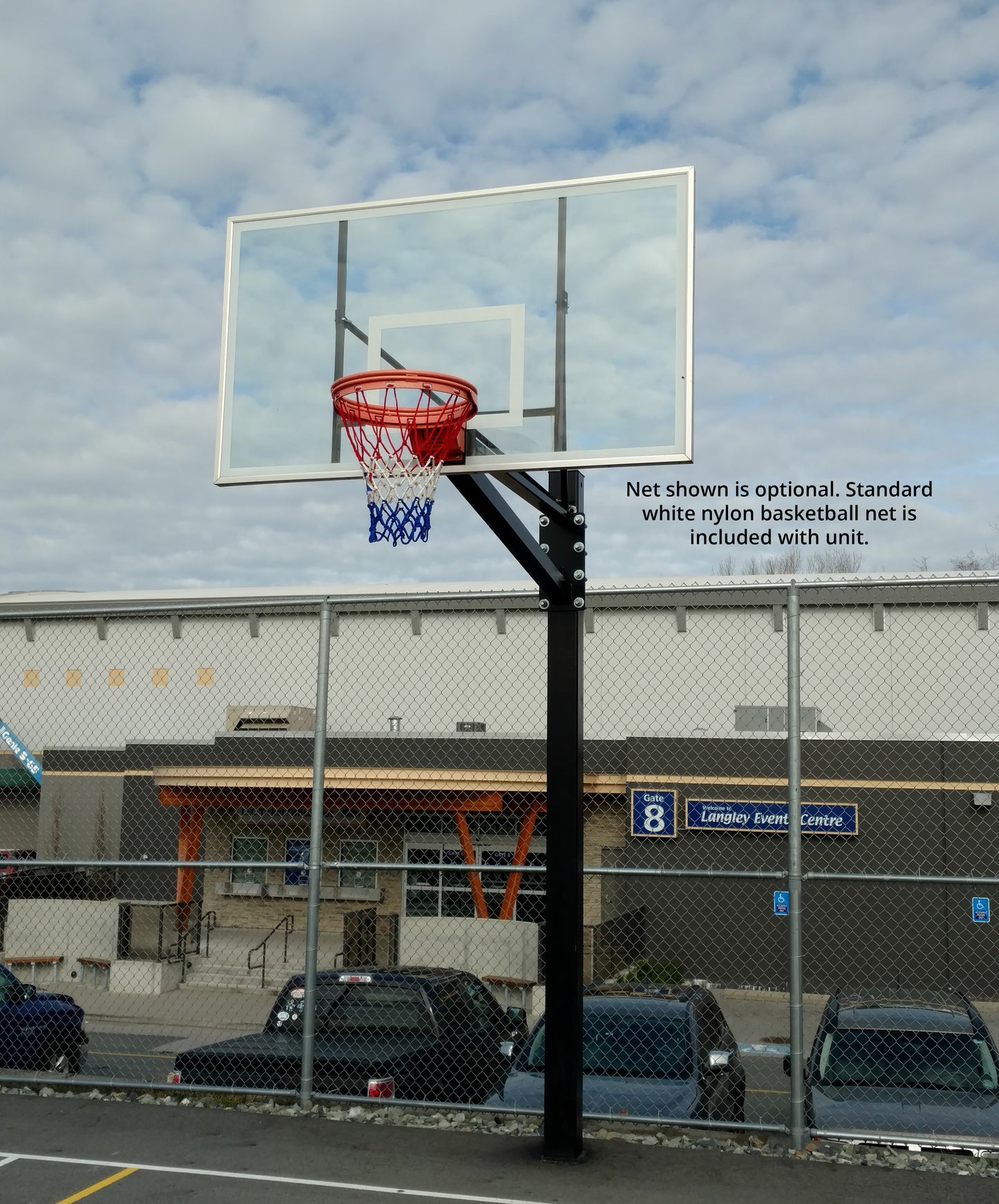 Endurance® Polycarbonate Playground Basketball System