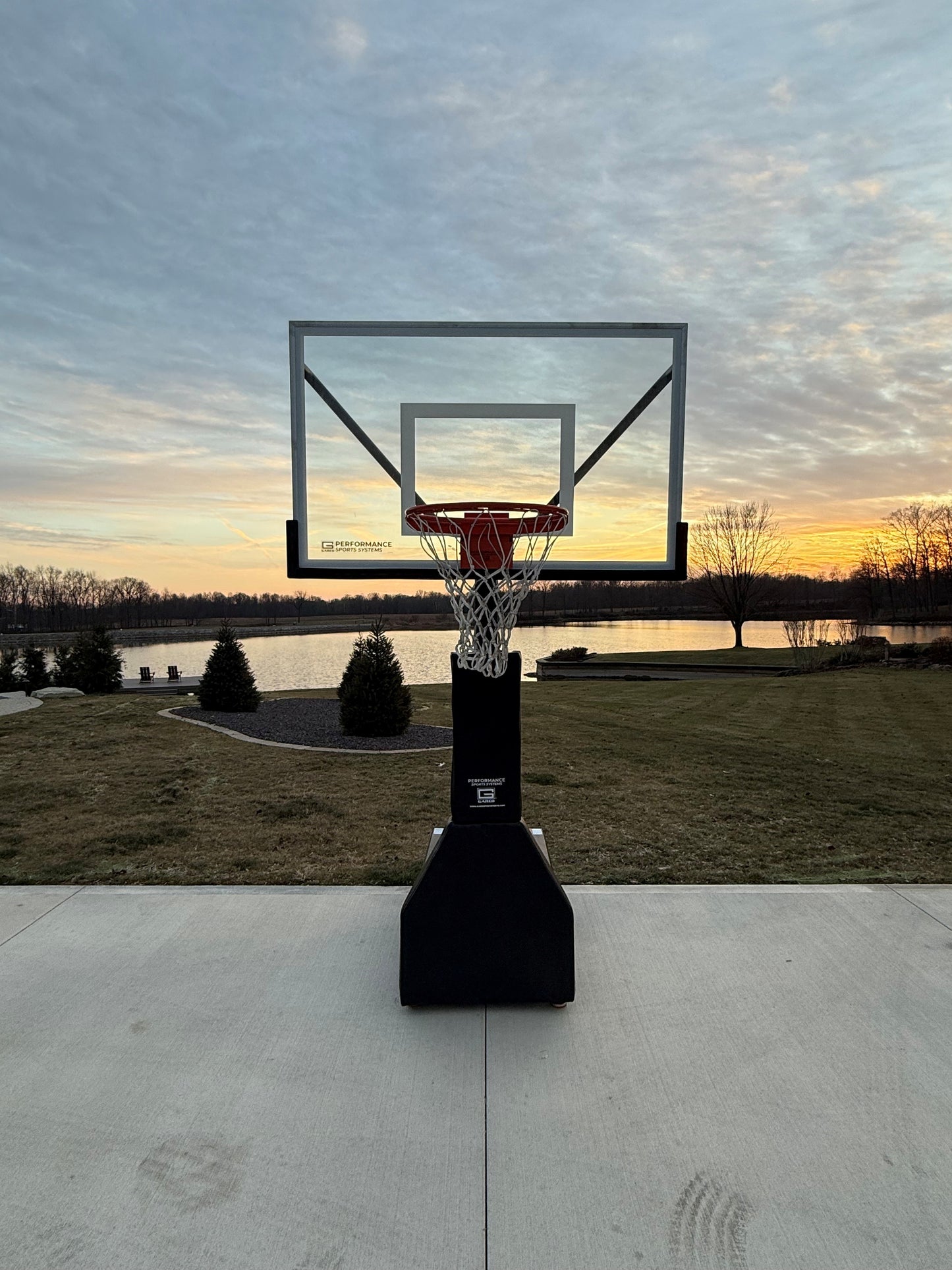 Micro-Z Recreational Roll-Around Portable Basketball System