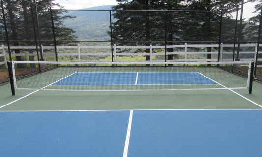 Outdoor Inground Pickleball System