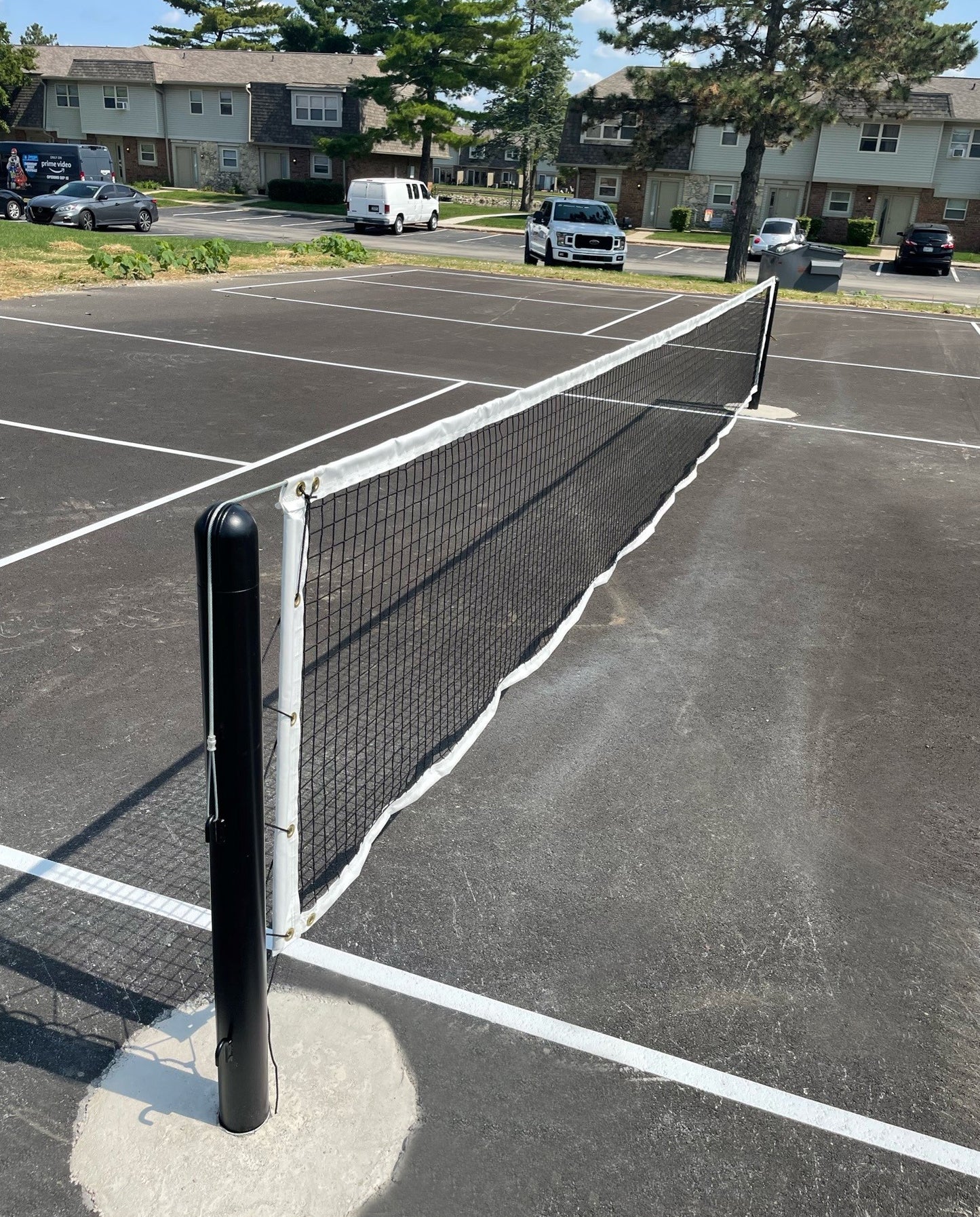 Outdoor Inground Pickleball System