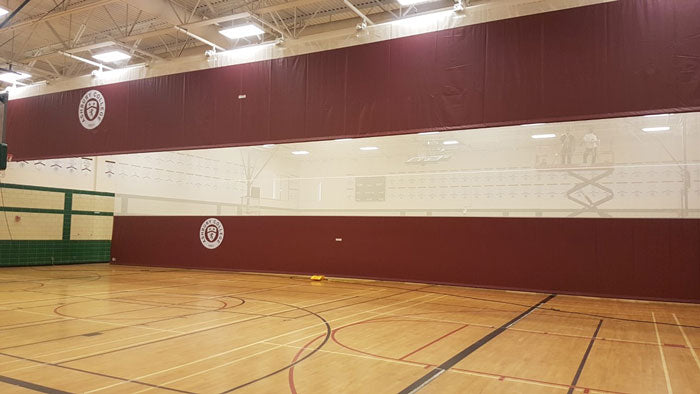 Top-Roll Gymnasium Curtain