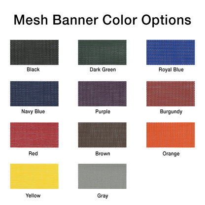 Baseball & Softball Outfield Distance Marker – Horizontal Mesh