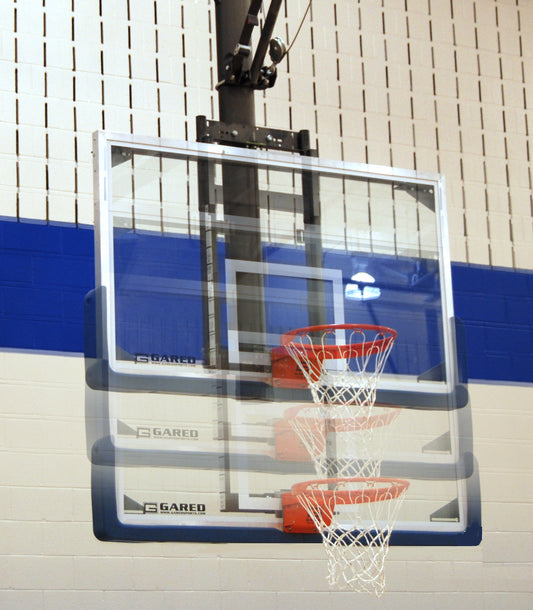 Manual Basketball Backboard Height Adjuster, Single Post