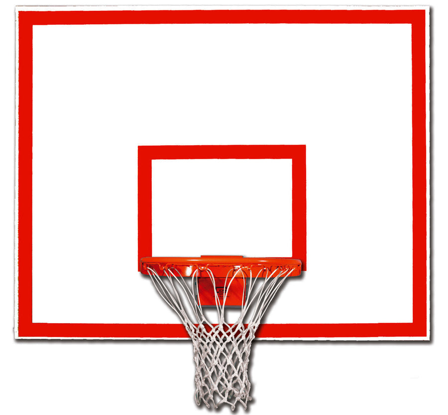 Playground Marked Steel Basketball Backboard