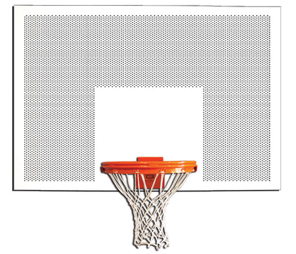 Wind Resistant Unmarked Steel Basketball Backboard