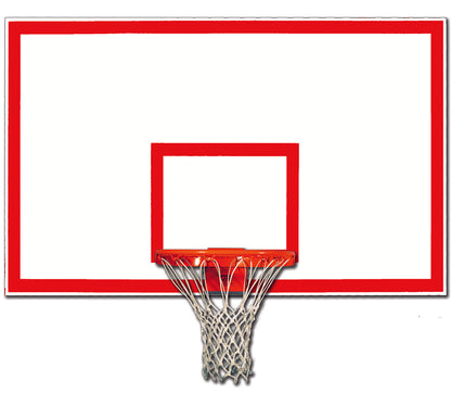 Playground Full Sized Marked Steel Basketball Backboard