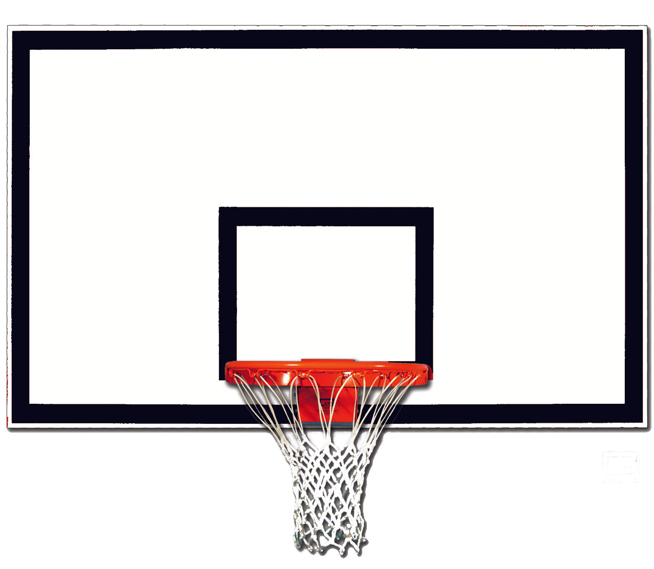 Lightweight Full Sized Fiberglass Basketball Backboard with Black Target & Border