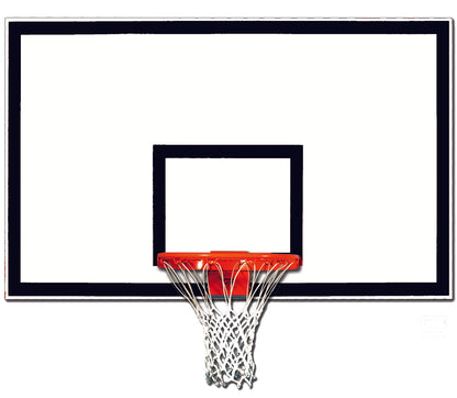 Lightweight Full Sized Fiberglass Basketball Backboard with Black Target & Border