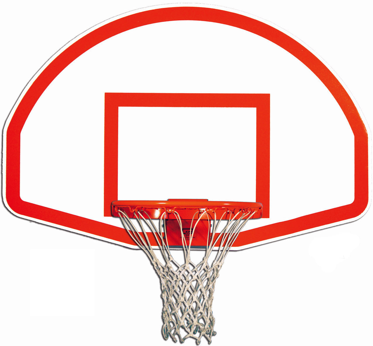 Rust-Resistant Fan-Shape Marked Aluminum Basketball Backboard