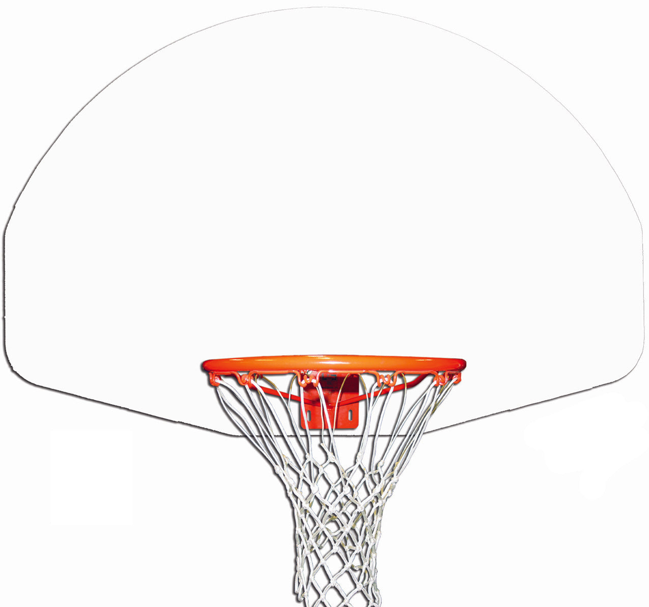 Rust-Resistant Fan-Shape Unmarked Aluminum Basketball Backboard