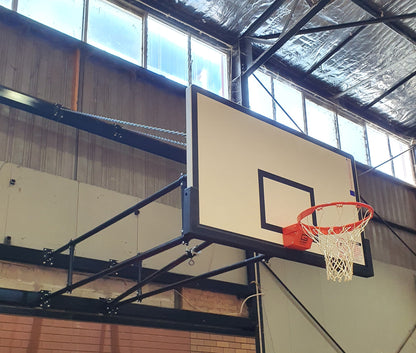 Lightweight Full Sized Fiberglass Basketball Backboard with Black Target & Border