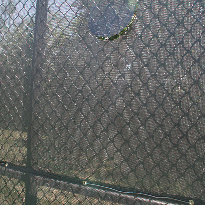Durable Vinyl Coated Polyester Chain Link Fence Covers