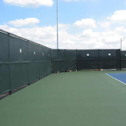 Durable Vinyl Coated Polyester Chain Link Fence Covers