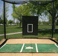 Baseball Vinyl Hitting Backdrop with Pitching Target