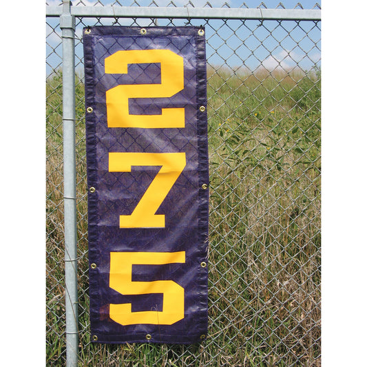 Vertical Mesh Outfield Distance Marker – Baseball & Softball