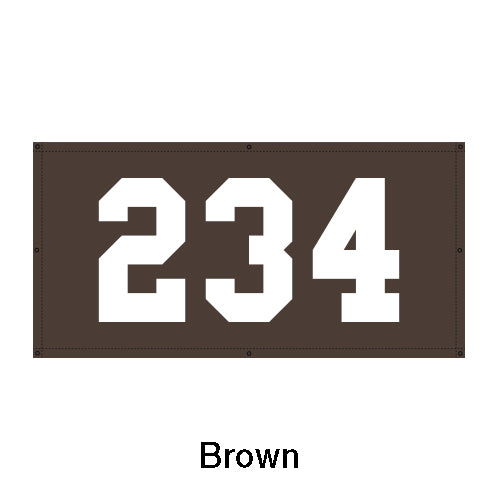 Baseball & Softball Outfield Distance Marker – Horizontal Mesh