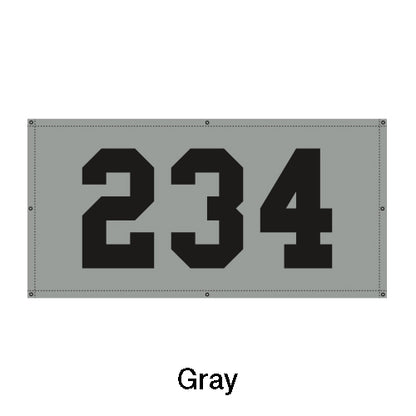 Baseball & Softball Outfield Distance Marker – Horizontal Mesh