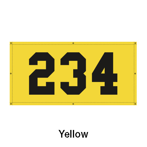 Baseball & Softball Outfield Distance Marker – Horizontal Mesh