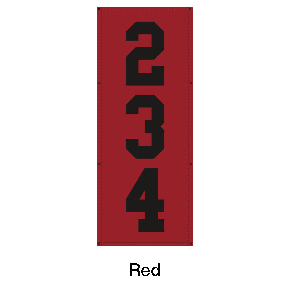 Vertical Mesh Outfield Distance Marker – Baseball & Softball