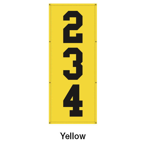 Vertical Mesh Outfield Distance Marker – Baseball & Softball