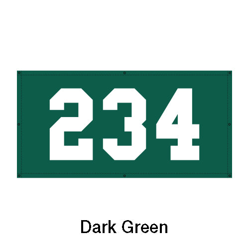 Douglas® Outfield Horizontal Vinyl Distance Markers – Baseball & Softball