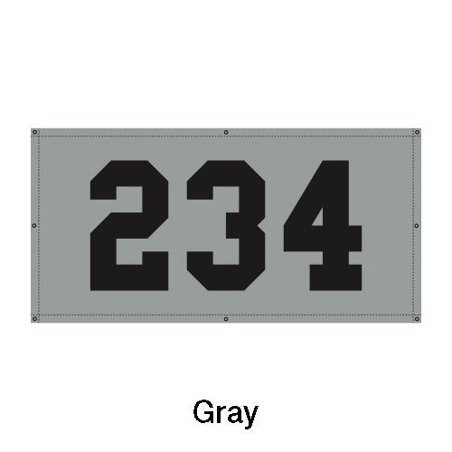 Douglas® Outfield Horizontal Vinyl Distance Markers – Baseball & Softball