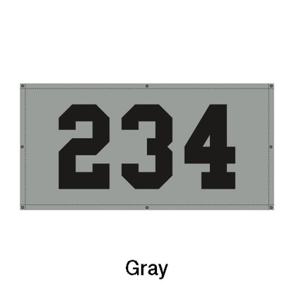 Douglas® Outfield Horizontal Vinyl Distance Markers – Baseball & Softball