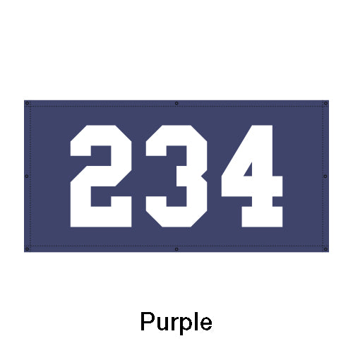 Douglas® Outfield Horizontal Vinyl Distance Markers – Baseball & Softball