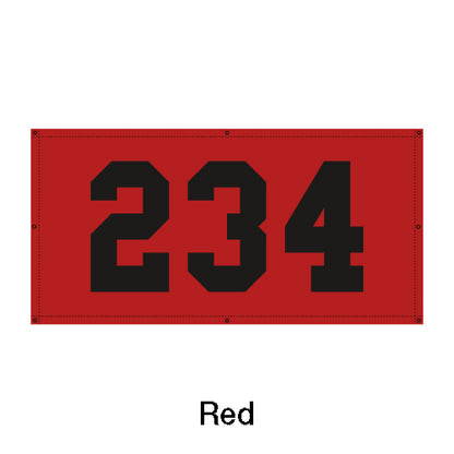 Douglas® Outfield Horizontal Vinyl Distance Markers – Baseball & Softball