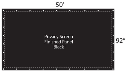 Privacy Screen – Finished Panels