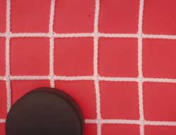 Pylon 3.0mm Knotless 1-1/2″ SQ Mesh White Netting, Tape Bound w/Grommets