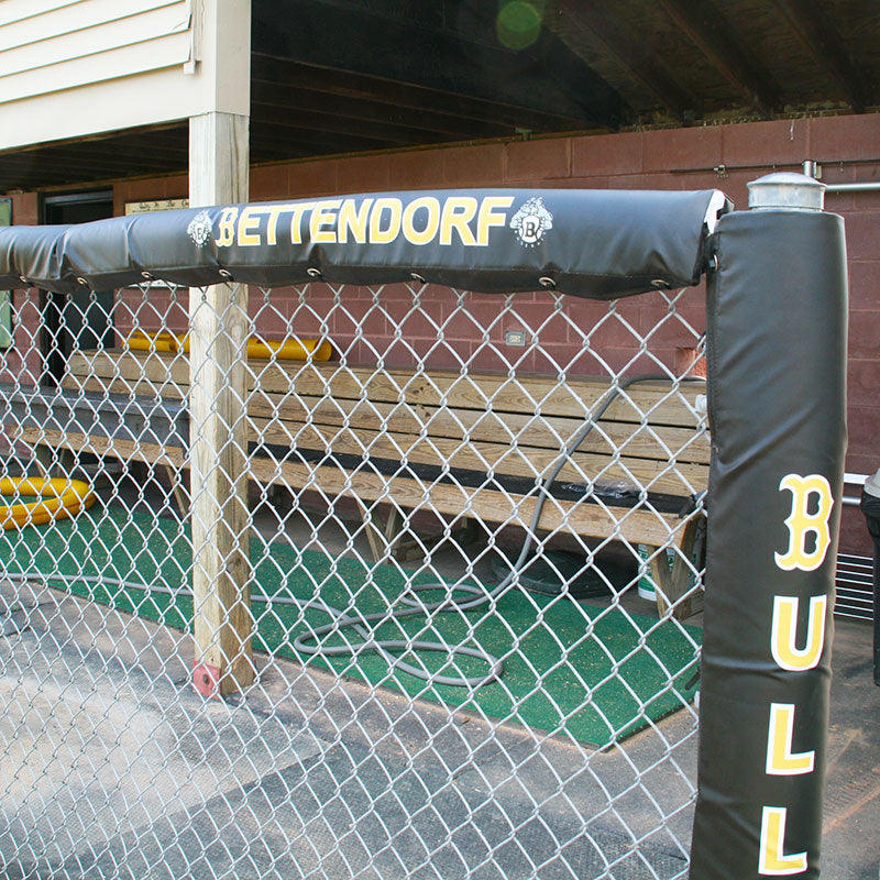 Court Railing Padding Baseball Dugout Rail Padding with Personalized Printing – Game Court ...
