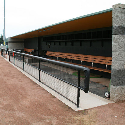 Douglas® Baseball Dugout Rail Padding, Guard Rail Pads