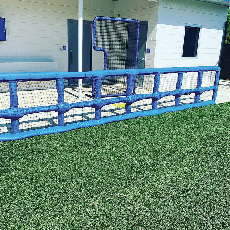 Douglas® Baseball Dugout Rail Padding, Guard Rail Pads