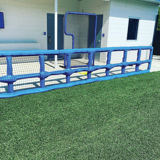 Douglas® Baseball Dugout Rail Padding, Guard Rail Pads