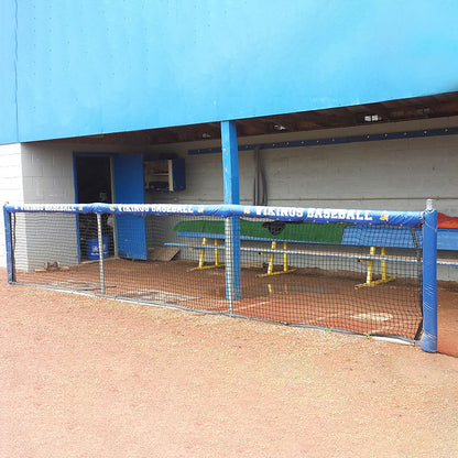 Douglas® Baseball Dugout Rail Padding, Guard Rail Pads