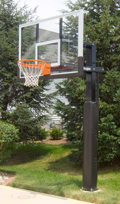Wraparound Basketball Pole Pad, Black, 6′ High
