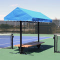 Tennis or Pickleball Court Cabana Bench