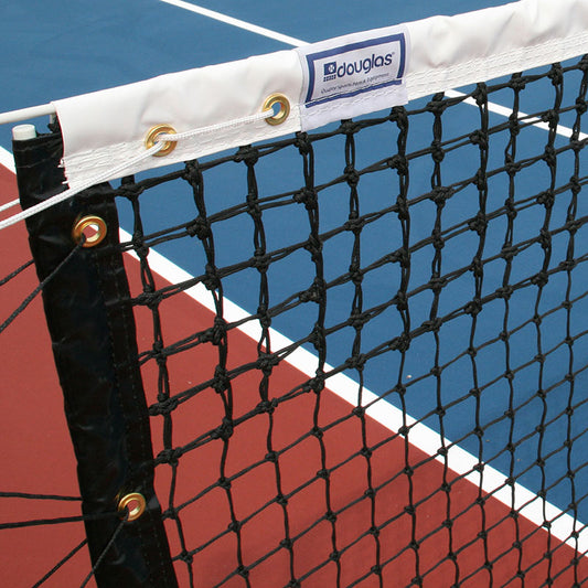 Douglas® TN-30DM Tennis Net, 3.0mm Double Mesh Tapered