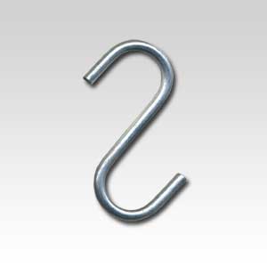 S-Hook 3″ Galvanized