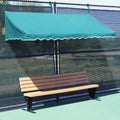 Tennis & Pickleball Court Fence Cabana – 10′ Chain Link Attachment