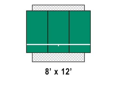 Bakko Backboard, Slimline Flat